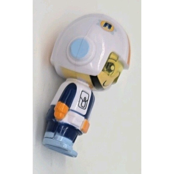Ryan’s World Astronaut 2" Toy Action Figure Figurine Rare Space Mini Blue White - Picture 5 of 8